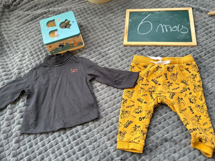 Ensemble bébé garçon, taille 6 mois