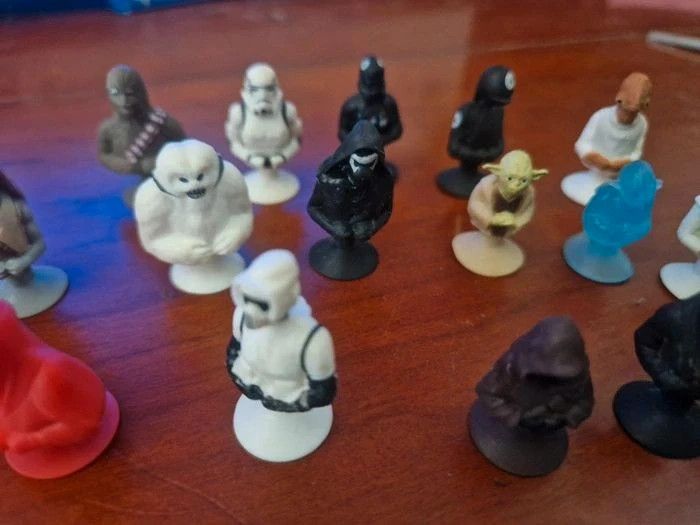 Petites figurines star wars en plastique - photo numéro 5