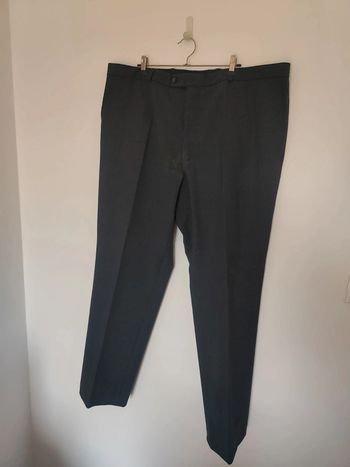 Pantalon de costume gris 56 en laine 42% urban Kiabi