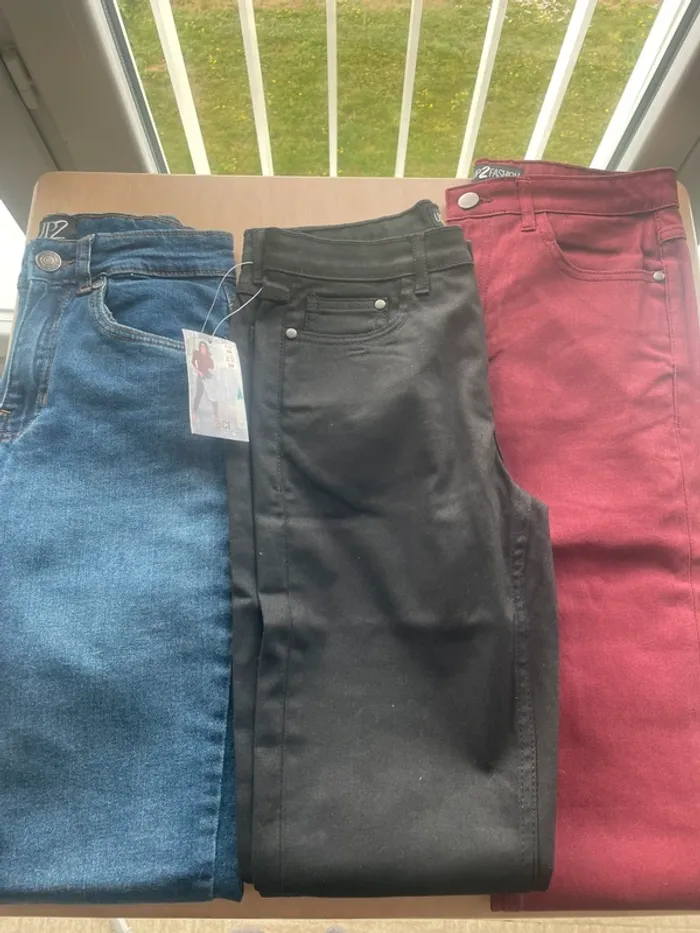 Lot de 3 jean slim
