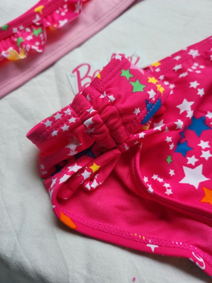 Maillot de bain barbie étoiles girly 10 ans 12 ans - photo numéro 5