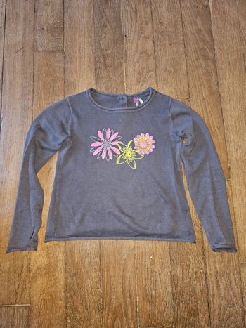 Pull fleurs