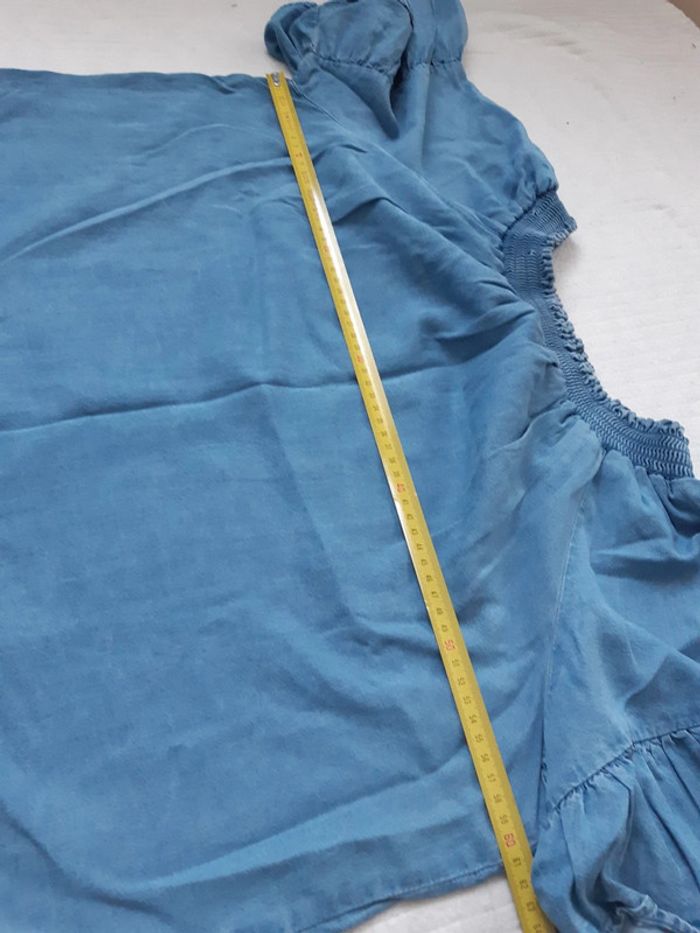 Blouse bleue Camaïeu - photo numéro 6