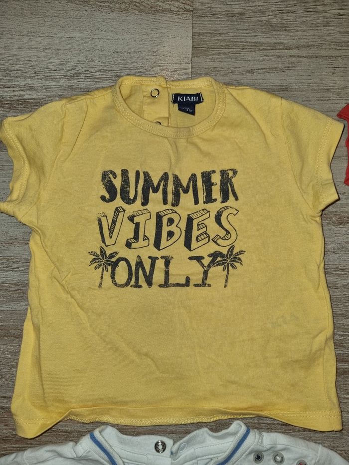 Lots t-shirts chemise 6mois - photo numéro 3