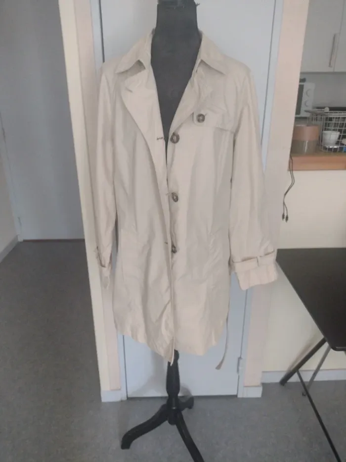 Trench beige Fuchs Schmitt – taille 44 - photo numéro 11