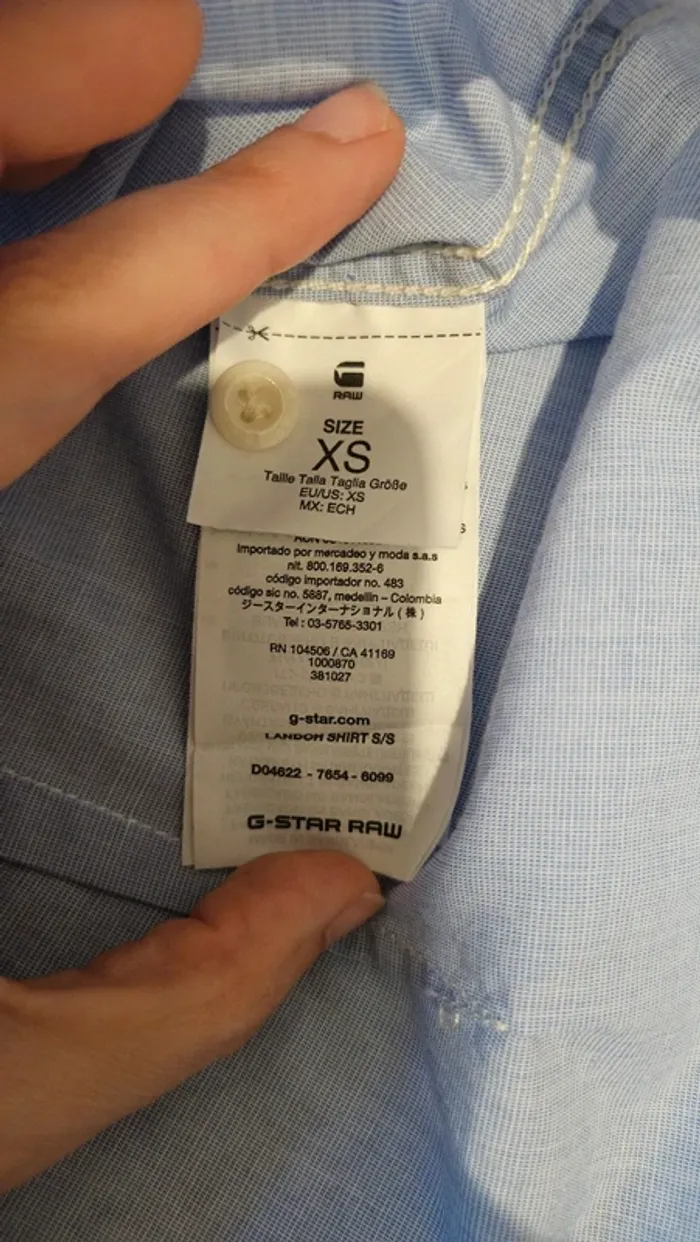 Chemise G Star Raw XS - photo numéro 10