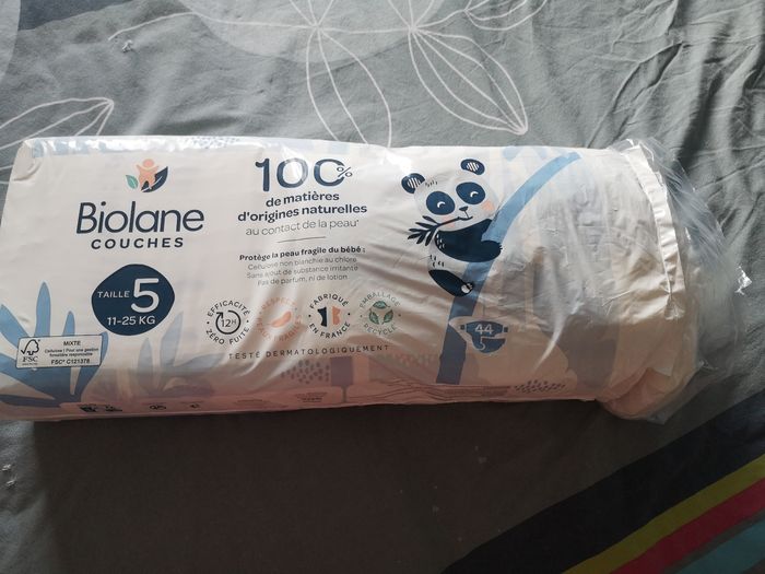 Couches biolane taille 5