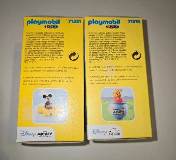 123 playmobil disney mickey 71321 et winnie l'ourson 71318 neufs - photo numéro 3