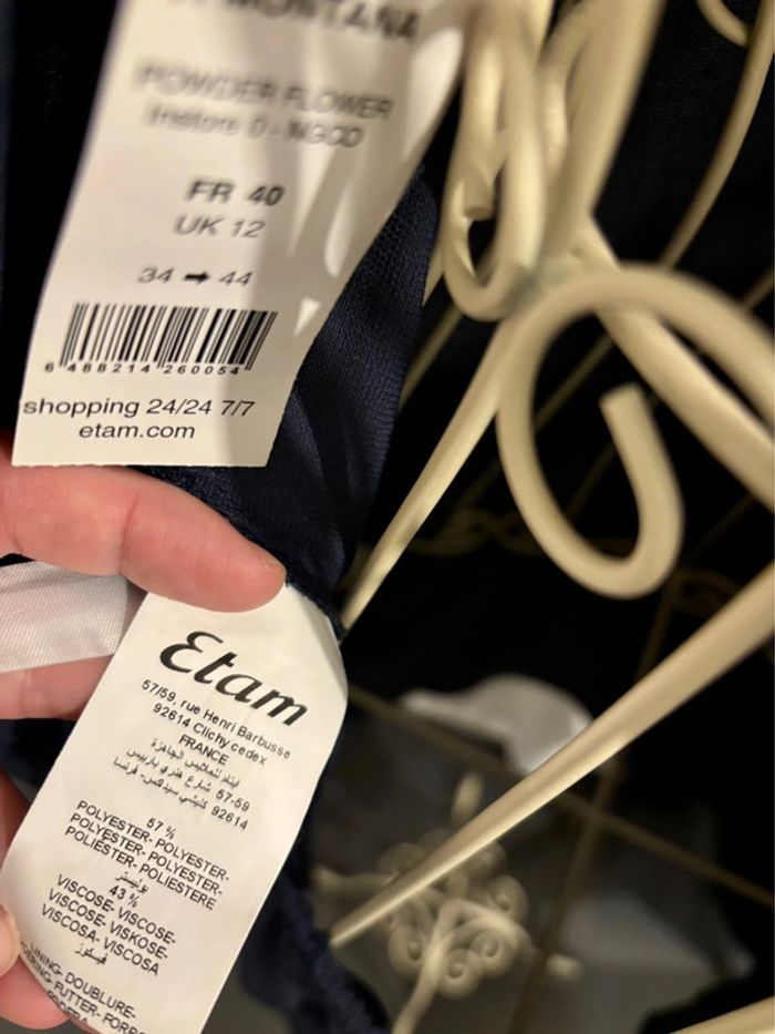 Robe neuve avec étiquette - taille 40 - ETAM - photo numéro 3
