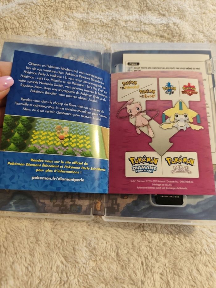 Jeux Switch Pokemon Perle Scintillante - photo numéro 4