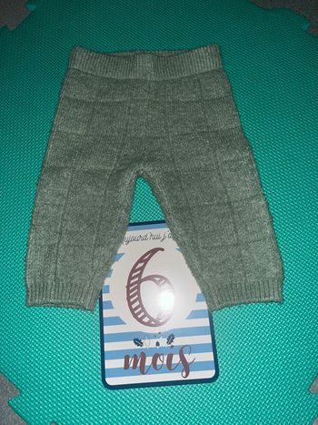 Pantalon vert Kiabi 6M