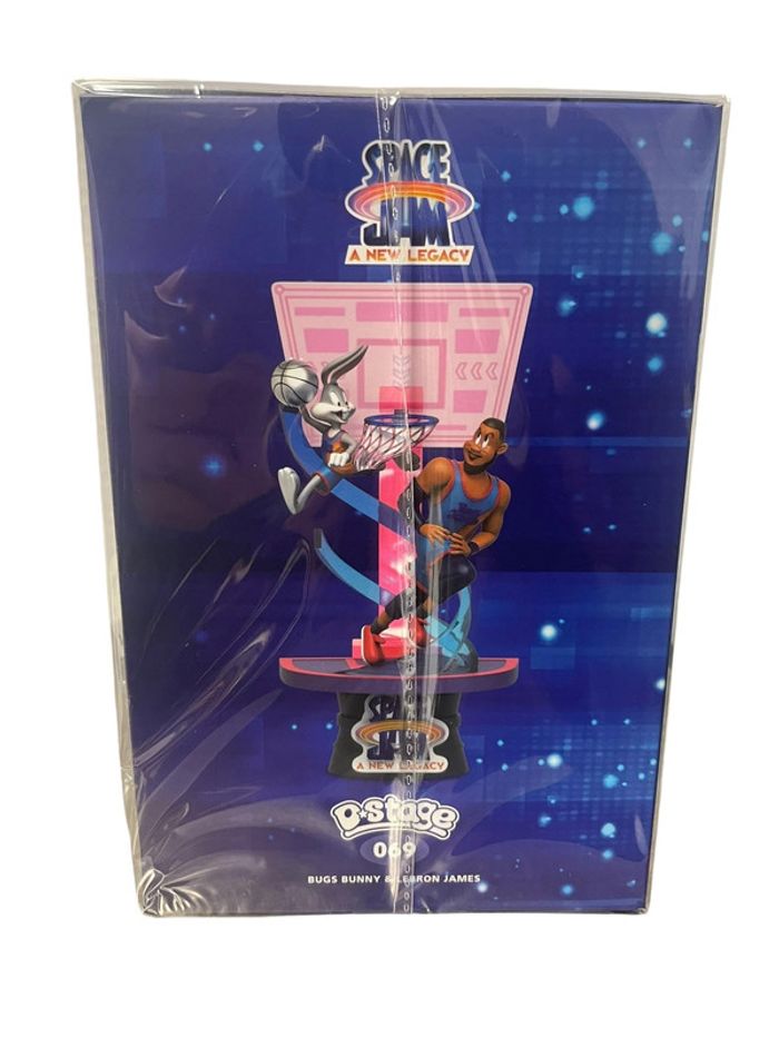 Space Jam A New Legacy Diorama Stage 069 Bugs Bunny & Le Bron James Beast Kingdom neuf - photo numéro 3