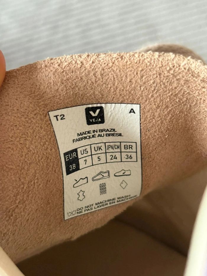 Chaussures veja V10 suede multicolore / taille 38 - photo numéro 9