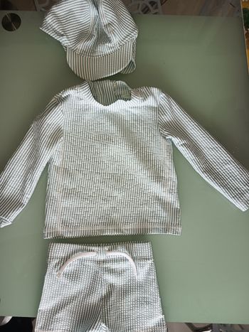 Ensemble Bain Anti-UV Primark - 6/9 mois