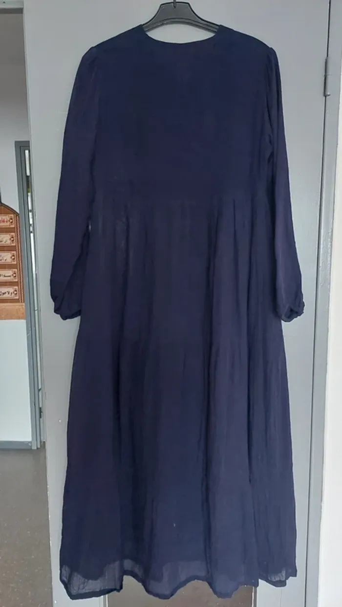 Robe longue violette d'été - photo numéro 4