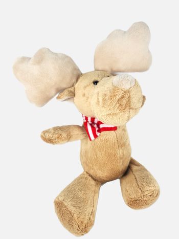 Peluche Renne Élan Moose Noël Kinder Ferrero Décoration Hiver Jouet Collection