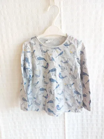 Tee-shirt manches longues 92cms => 24 / 36 mois H&M