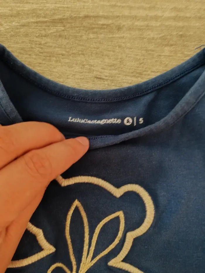 T-shirt lulu castagnette - photo numéro 2