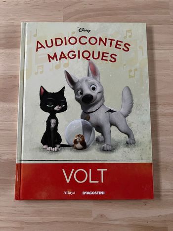 Livre Disney Audiocontes Magiques n°49 – Volt – Bon État (Sans Figurines)