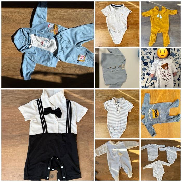 Lot vêtements garçon de 1-3 mois