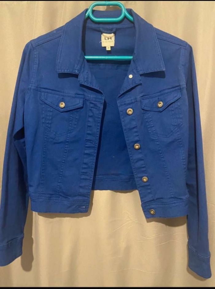 Veste bleue 10 e