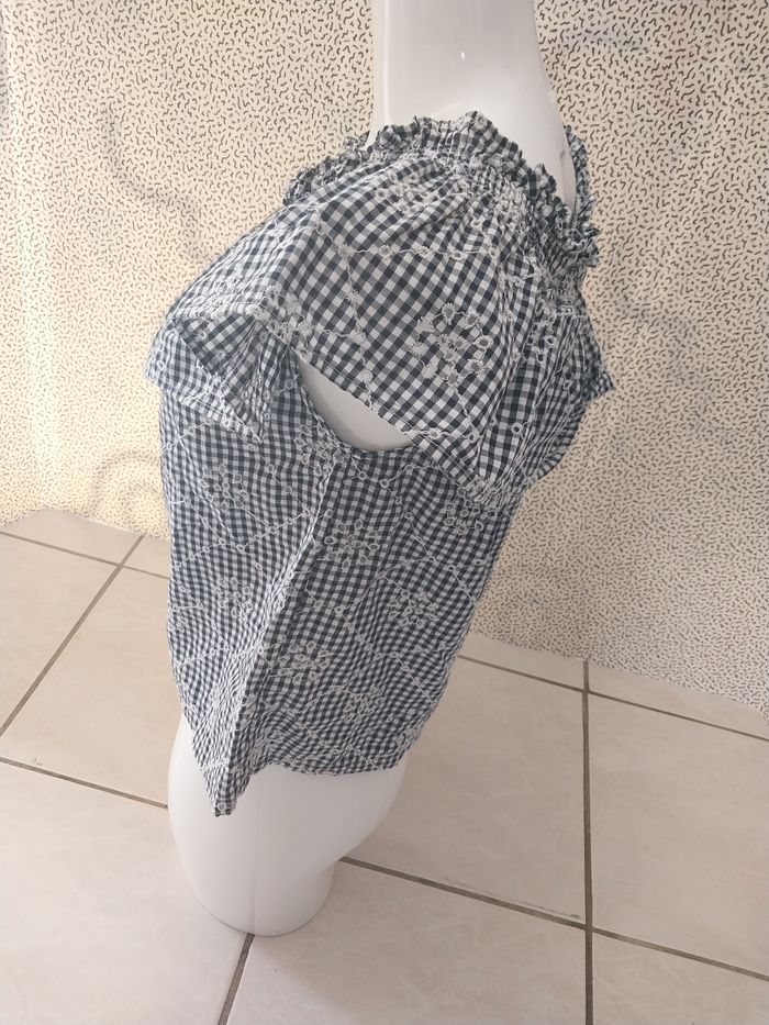 Blouse Cache Cache à carreaux vichy - photo numéro 4
