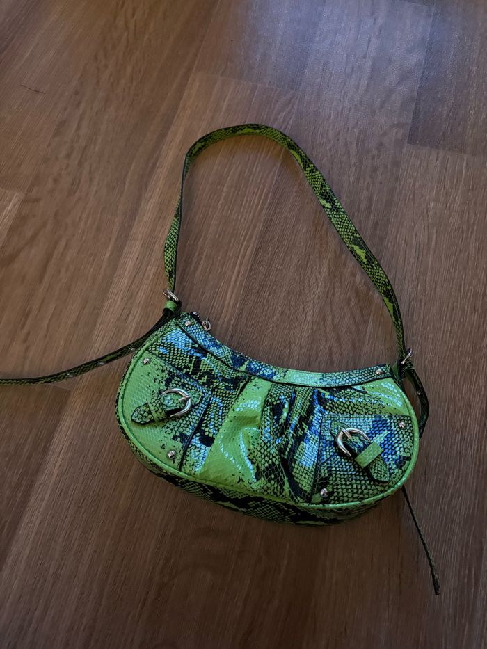 sac à main effet serpent