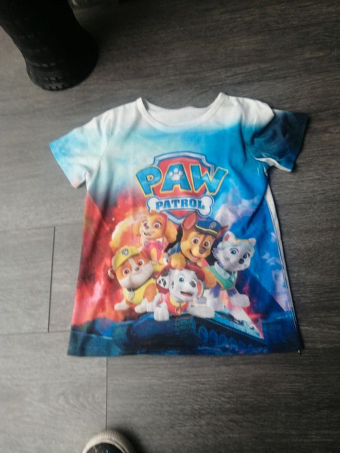 Tee shirt manche courte Paw patrol 8A