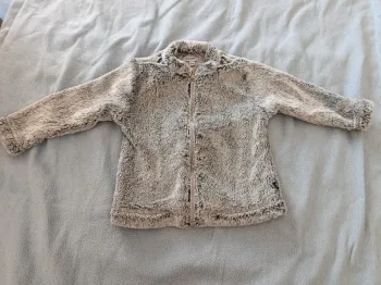 Gilet 74cm absoba gris doux au toucher
