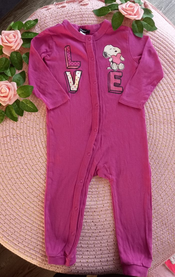 Pyjamas fille Snoopy