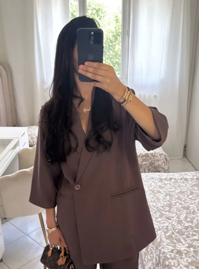 Blazer manches courtes