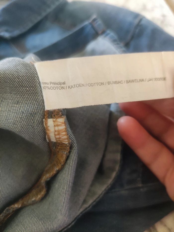 Chemise en jean taille 34 - photo numéro 9