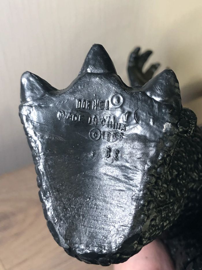 Grande figurine monstre kaiju godzilla bootleg vintage DORMEIf - photo numéro 4