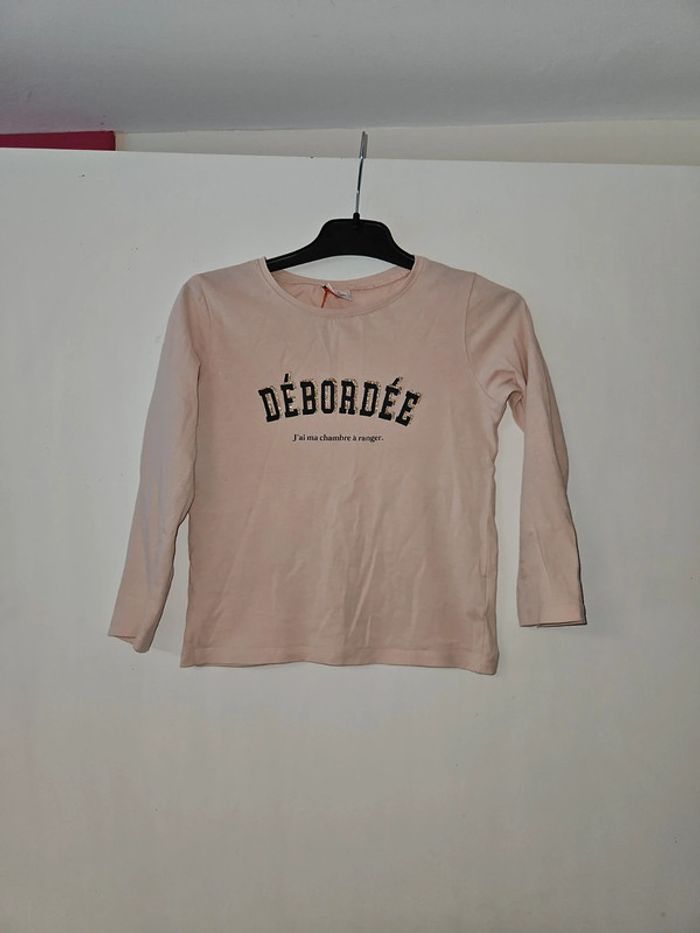 Tee-shirt manche longue fille TAO 6 ans