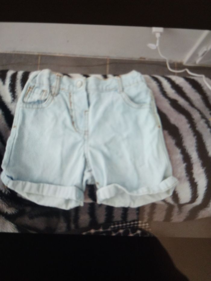 Short en jean
