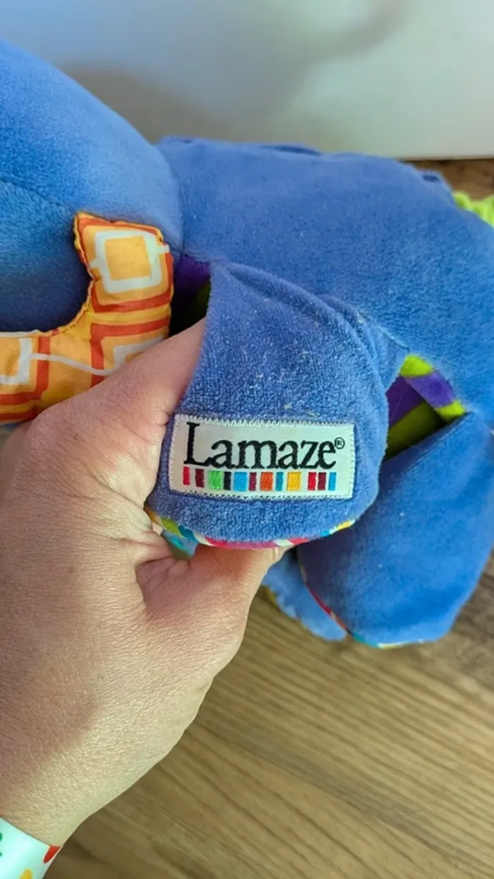 Éléphant Lamaze et tour à empiler bébé - photo numéro 3