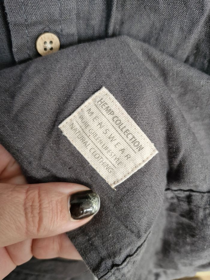 Superbe chemise végé grise - photo numéro 10