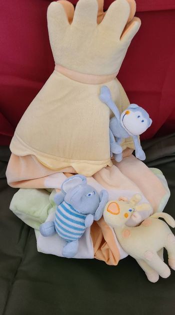 sac doudou pour rangement couches ou autres