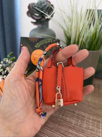 Mini sac décoratif porte-clés