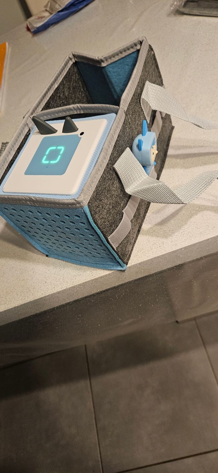 Sac de rangement pour tonies box neuf bleu