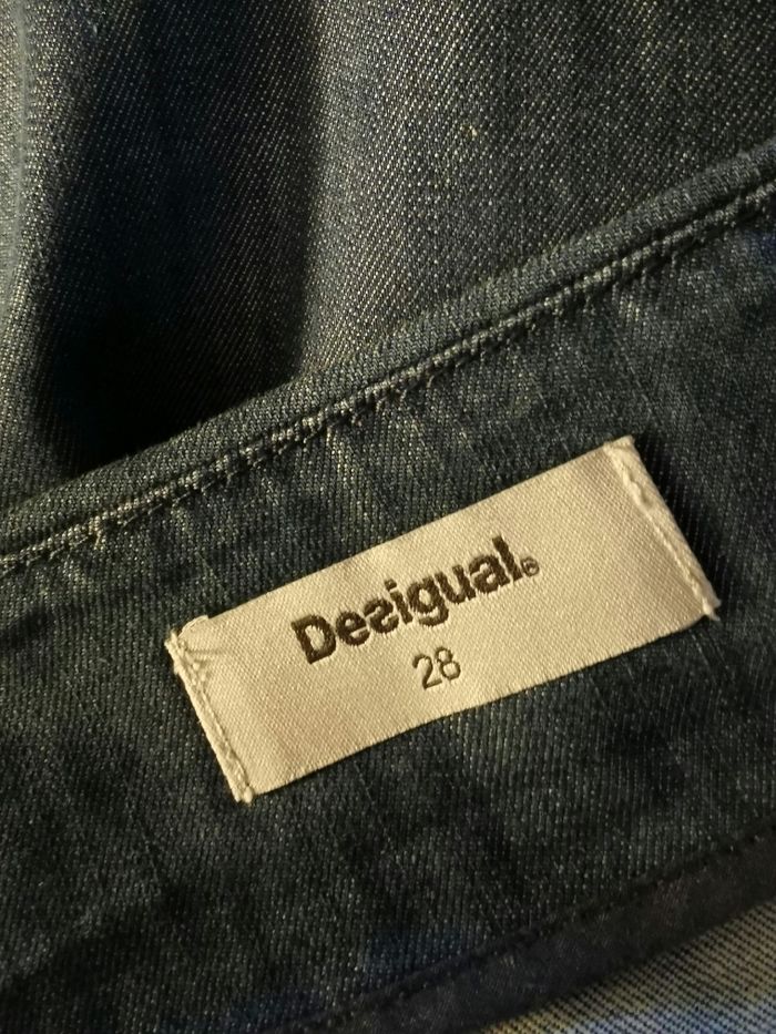 Jupe en jean fantaisie Desigual - photo numéro 8