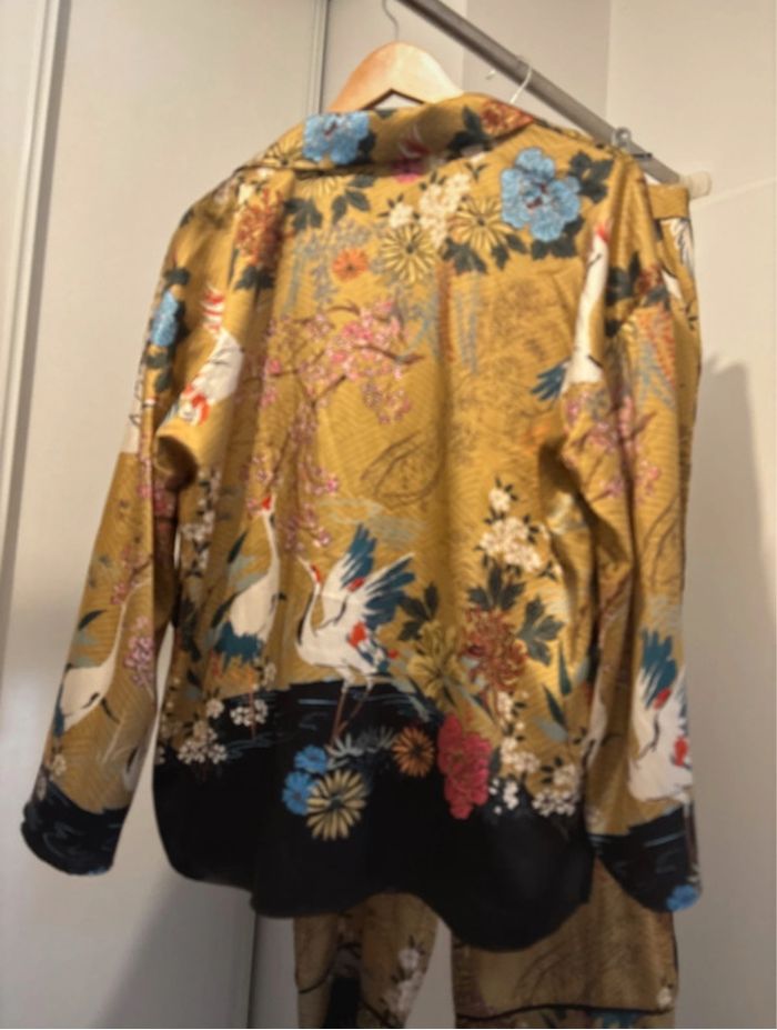 Kimono Zara  complete  taille L pantalon L - photo numéro 2