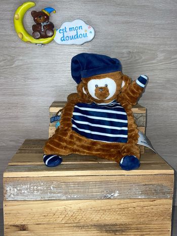 TAO76 doudou singe 🐒 tape à l’œil