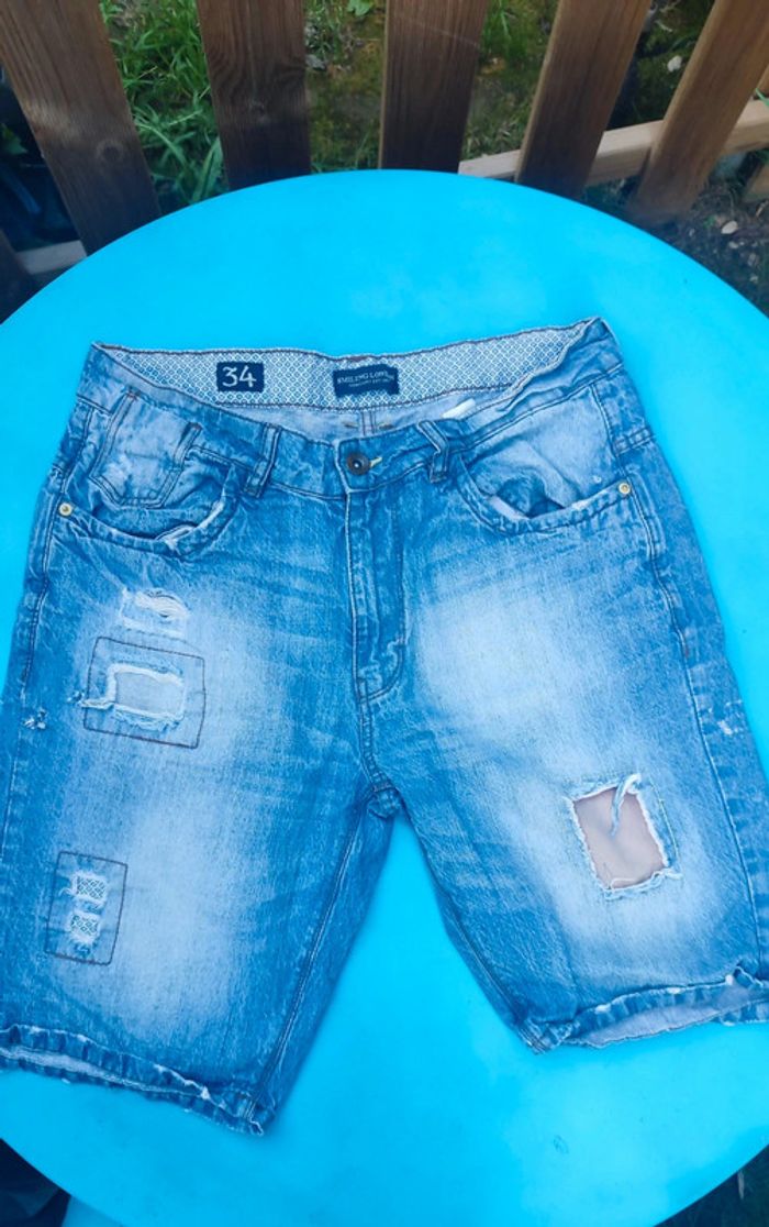 Short en jean
