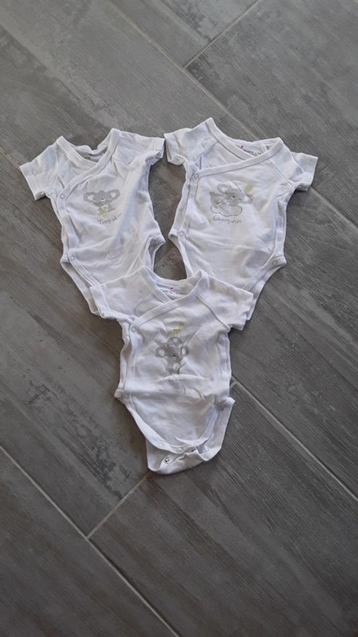 Bodys 1 mois