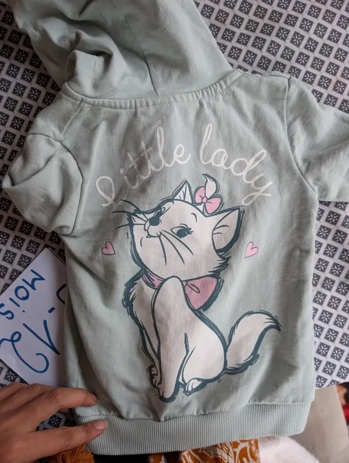 Veste Disney Aristochats bébé fille 12/18 mois - photo numéro 2