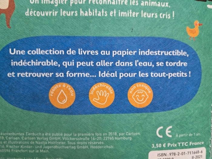 Livre indestructible pour petits. - photo numéro 5