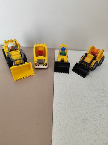 Lot véhicules de chantier lego Duplo