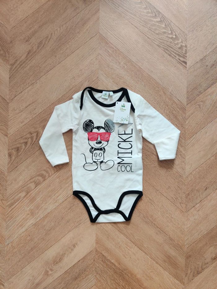 body Mickey Disney Kiabi neuf
