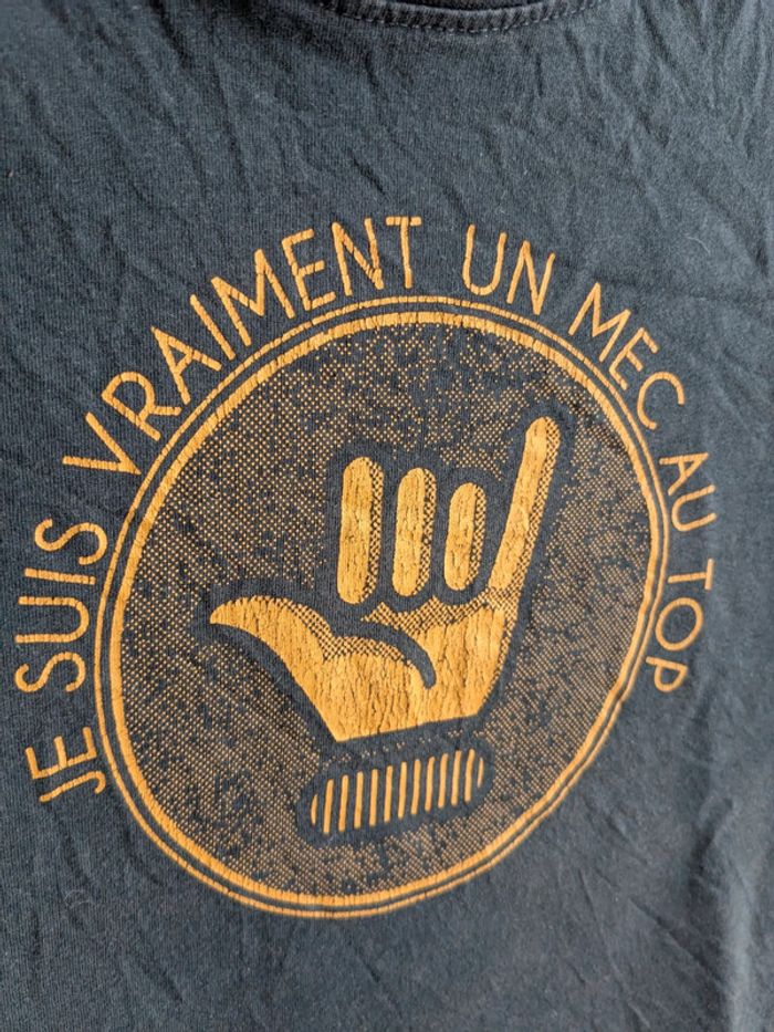 T-shirt mec au top 8 ans - photo numéro 2